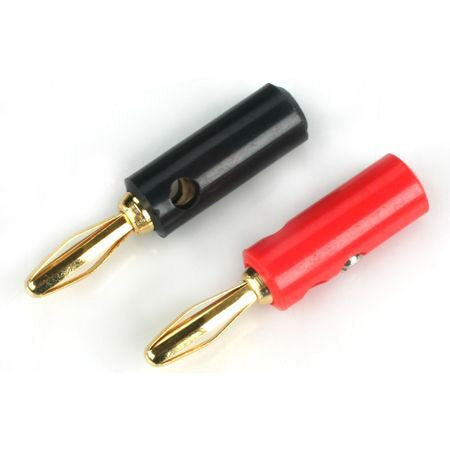 Gold Banana Plug Set with Screws (DYNC0036)