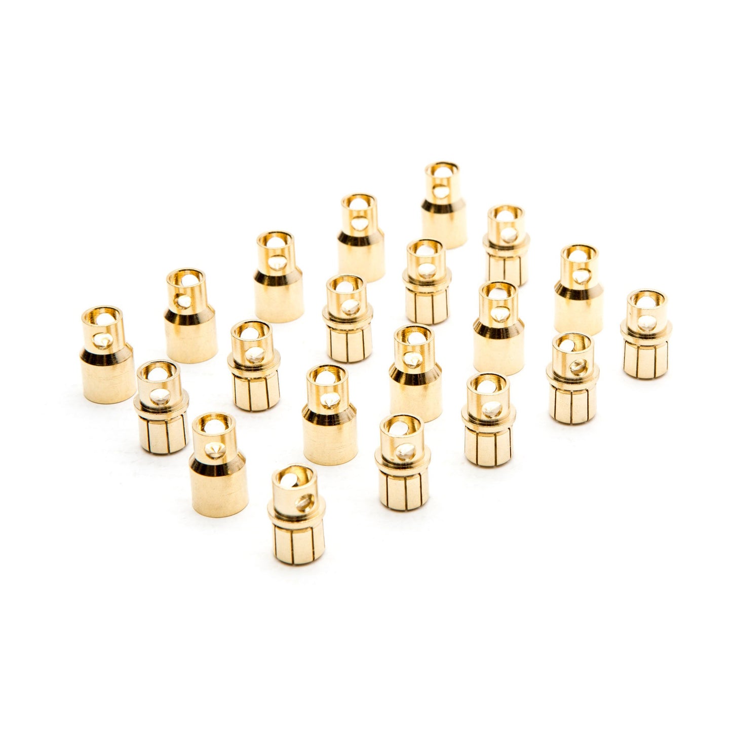 Gold Bullet Connectors 8.0mm Set of 10 (DYNC0094)