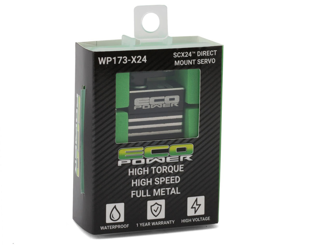 EcoPower WP173-X24 Aluminum Digital Micro Servo Direct Fit For Axialâ„¢ SCX24 (HV) (Waterproof)