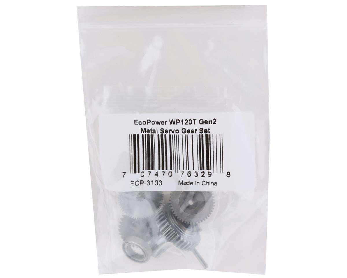 EcoPower WP120T Gen2 Metal Servo Gear Set