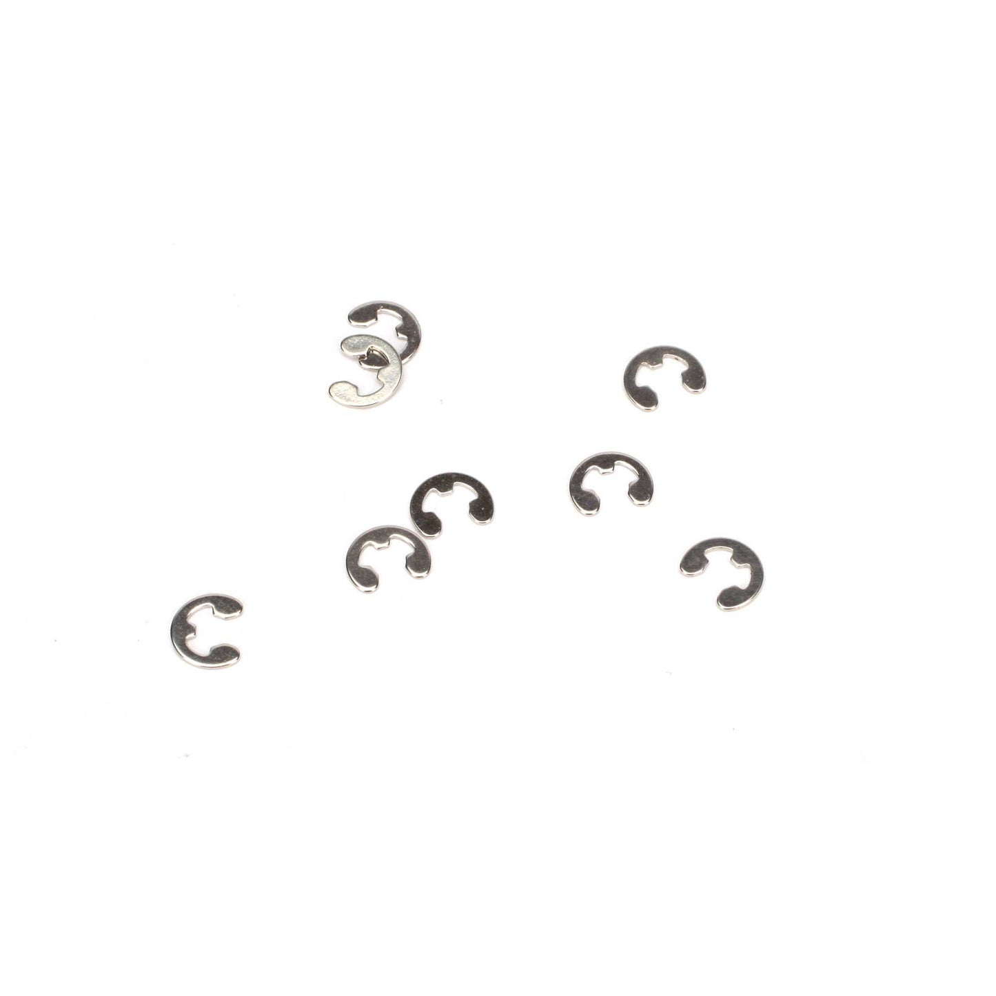 3mm E-Clip Set of 8 (ECX1057)