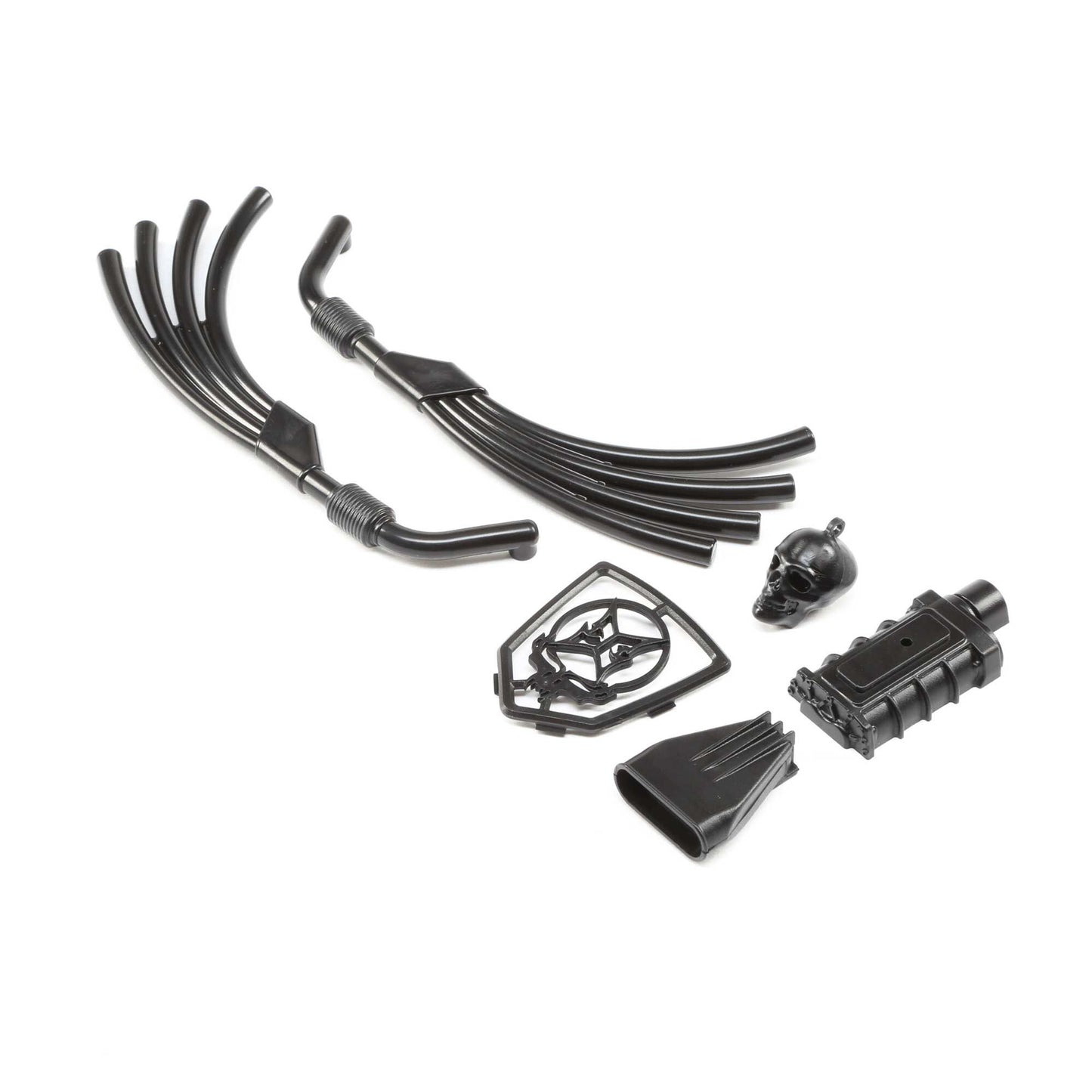 Motor Exhaust and Grill Parts for Doomsday Model (ECX220005)