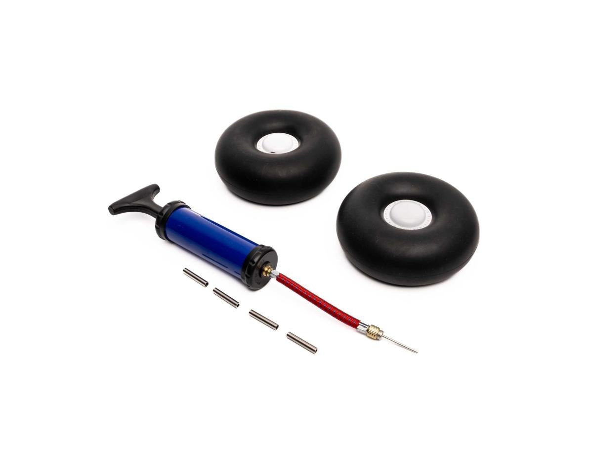 Inflatable Bead-Lock Rubber Tire Set 120-130mm (EFL-1350)