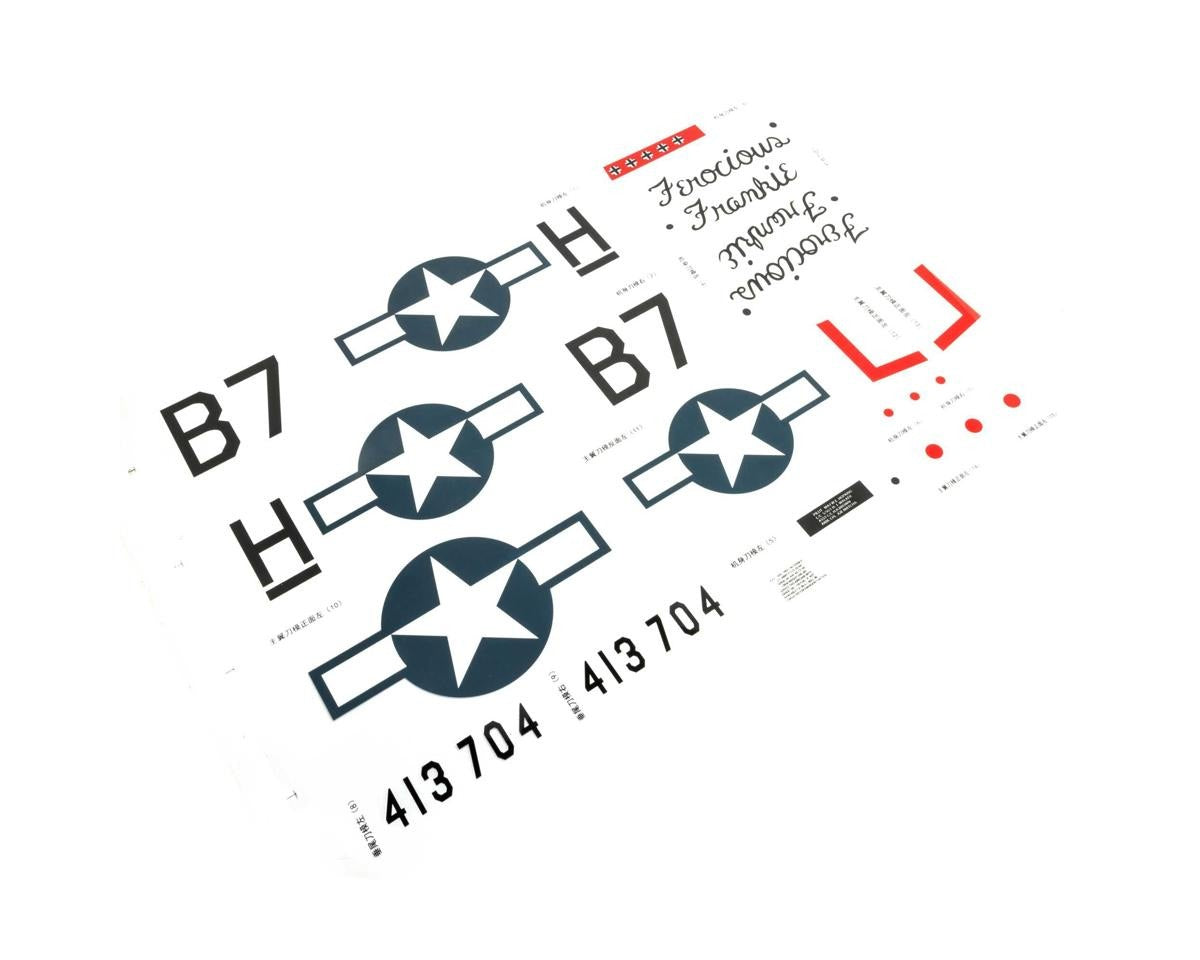 P-51 1.0m Decal Sheet (EFL-1740)