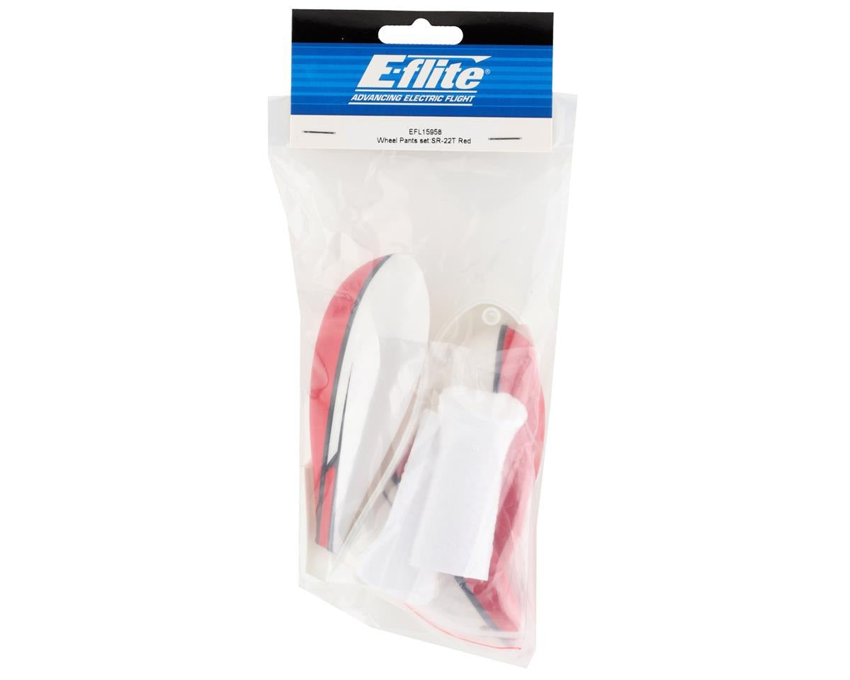 Wheel Pants Set Red for SR22T 1.5m (EFL15958)