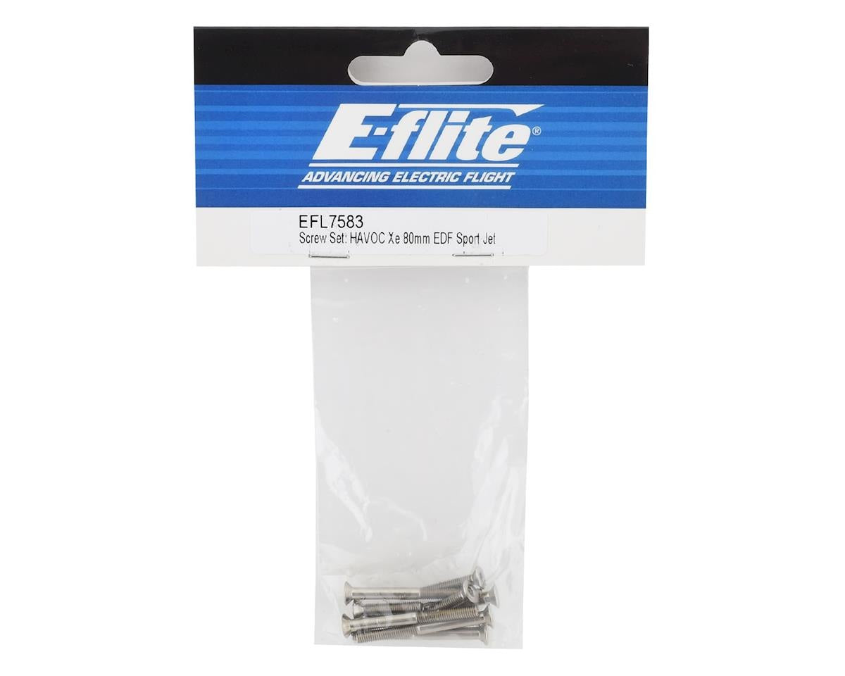 Screw Set for HAVOC Xe 80mm EDF Sport Jet (EFL7583)
