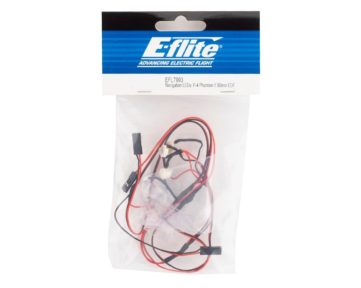 Navigation LEDs for F-4 Phantom II 80mm EDF (EFL7993)