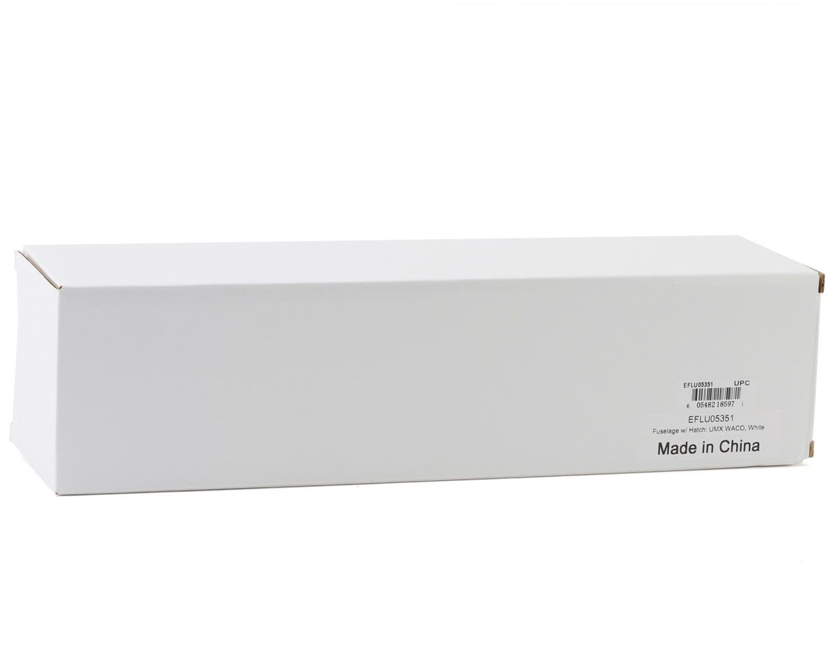 UMX WACO Fuselage with Hatch (White) (EFLU05351)