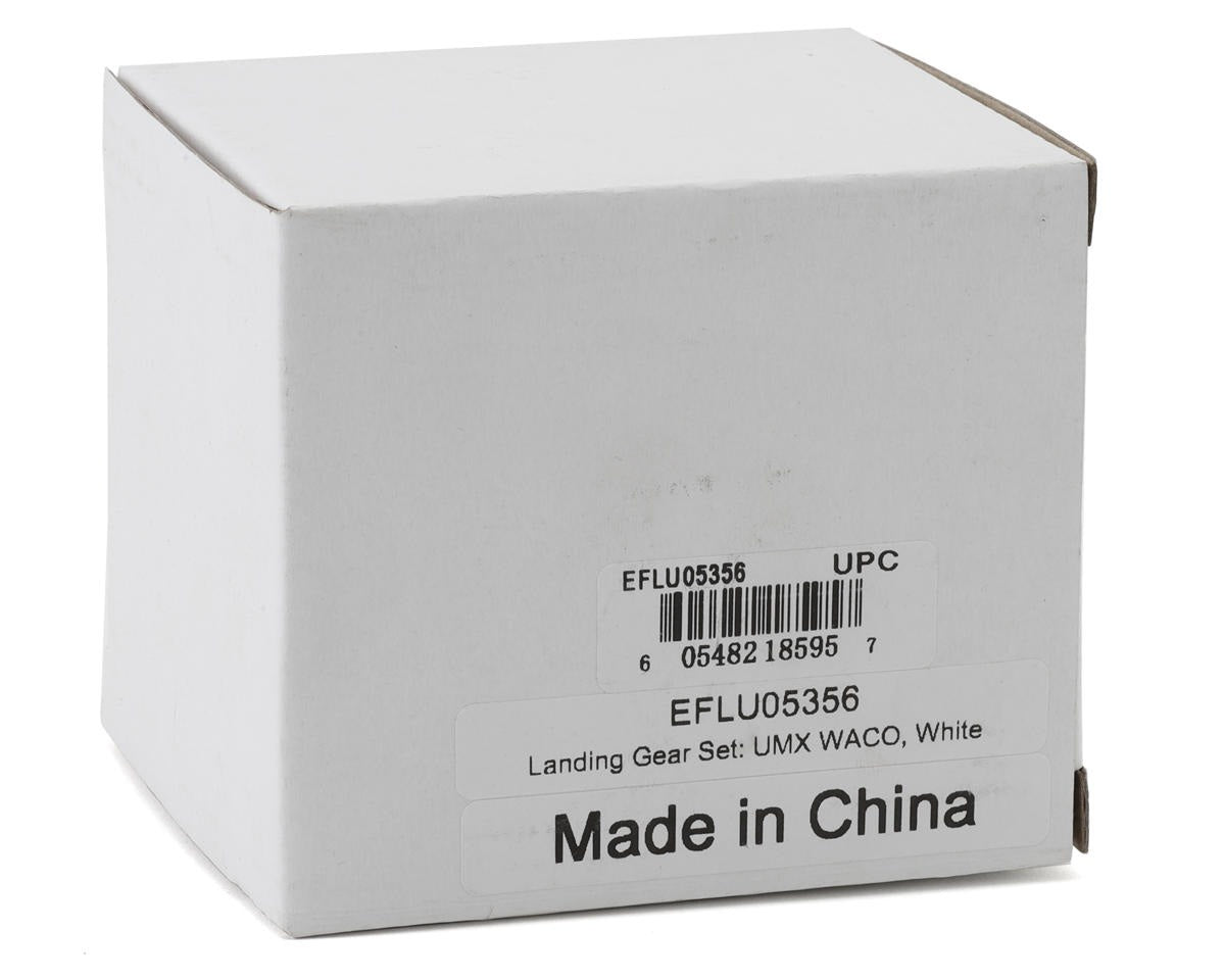 Landing Gear Set for UMX WACO (White) (EFLU05356)