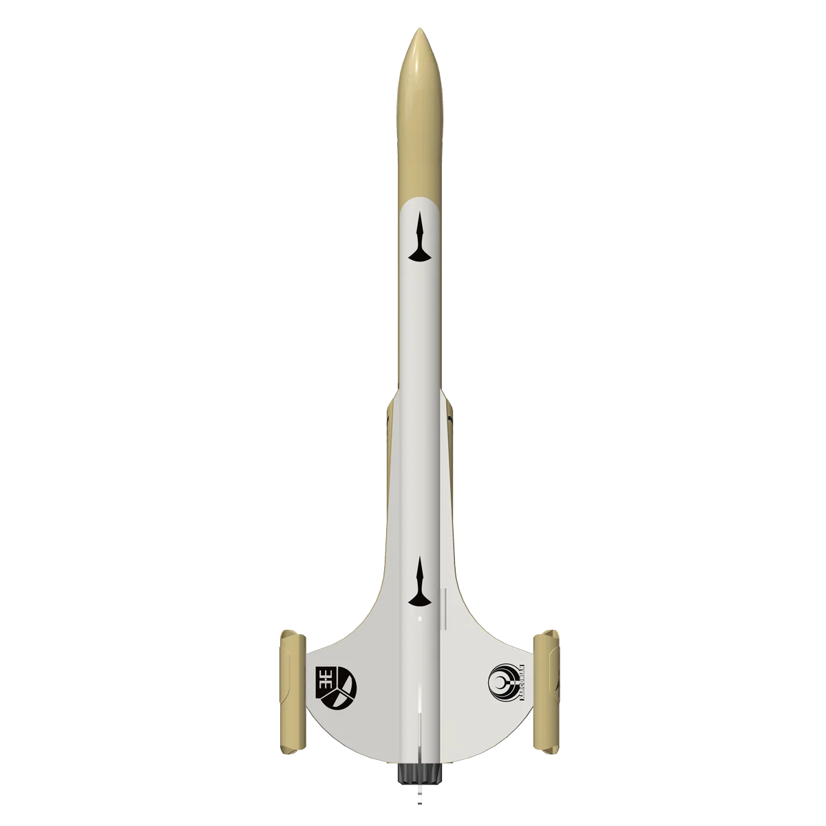 The Xarconian Cruiser Model Rocket Kit (EST3223)