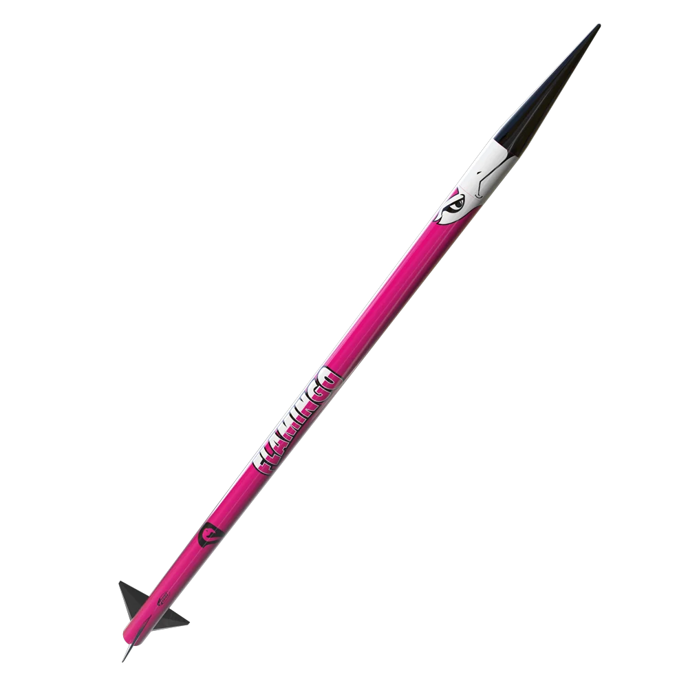 Pink Flamingo Pro Series II Model Rocket Kit (EST9736)