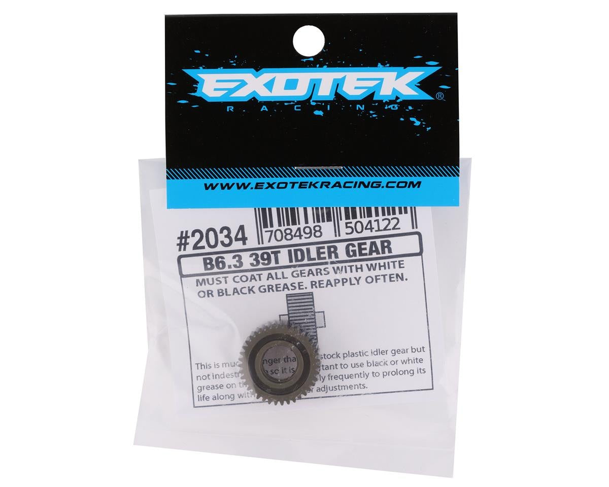 Alloy Idler Gear 39T for B6.3 Laydown (ETK2034)