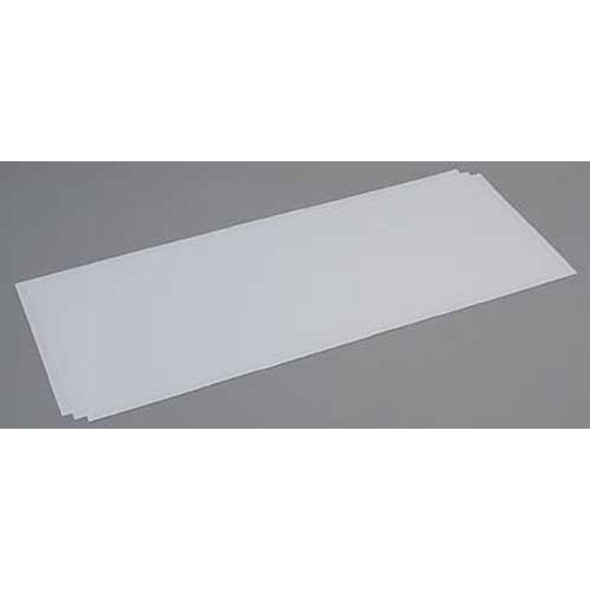 White Sheet .040 x 8 x 21 Inches (EVG9105)