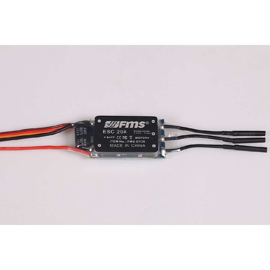 20A Electronic Speed Controller for 800mm Warbirds (FMMESC20A)