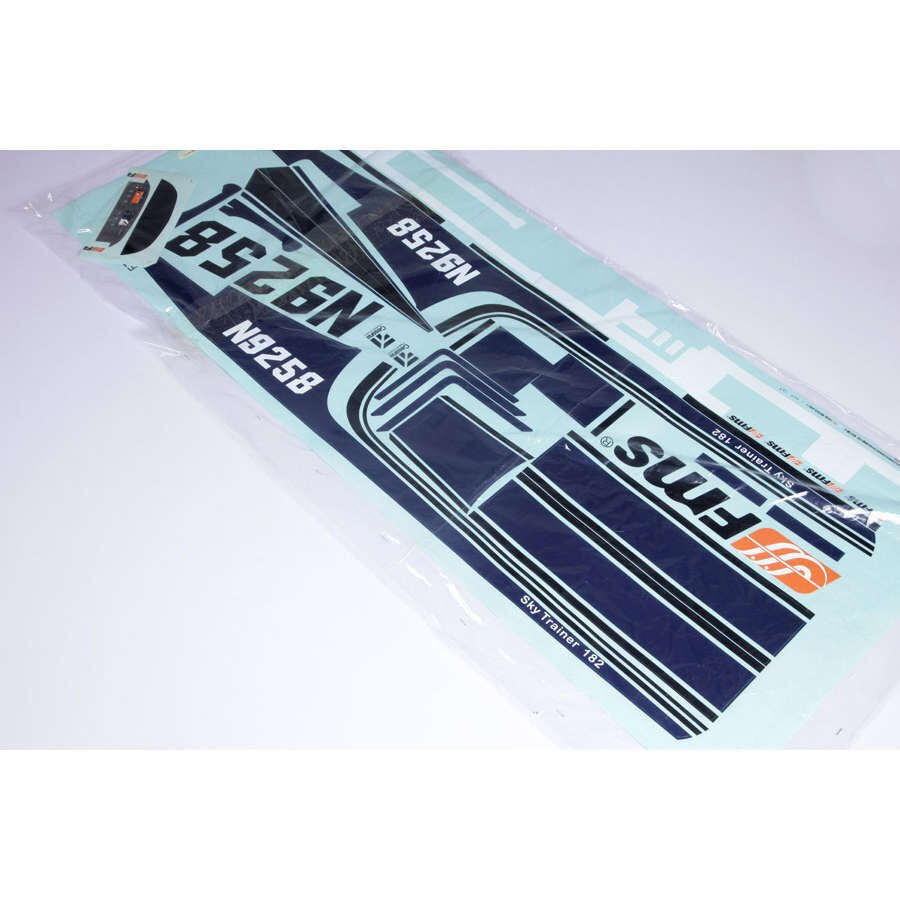 Sky Trainer 182 Decal Sheet 1400mm Blue (FMMMG305AB)