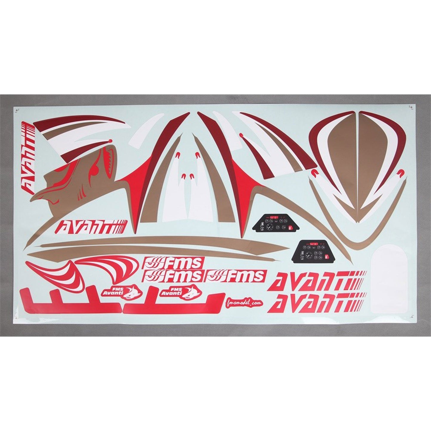 Red Avanti Decal Sheet (FMMPAA112)