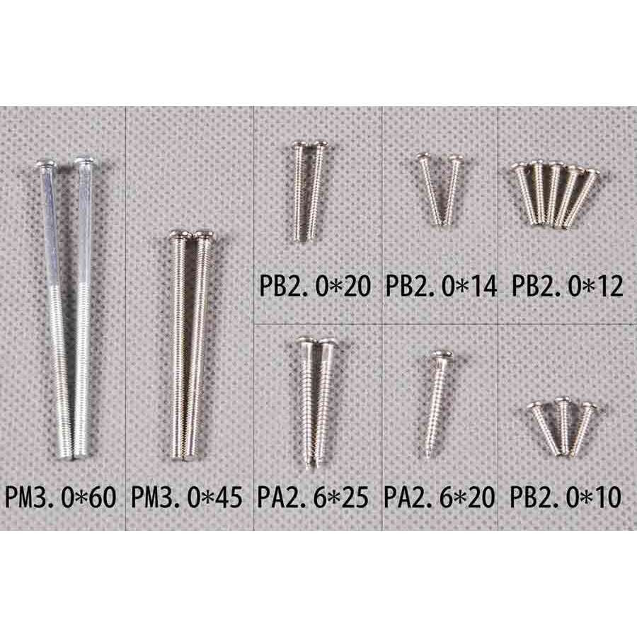 Screw Set for P51D 1400mm V7 (FMMSU130)