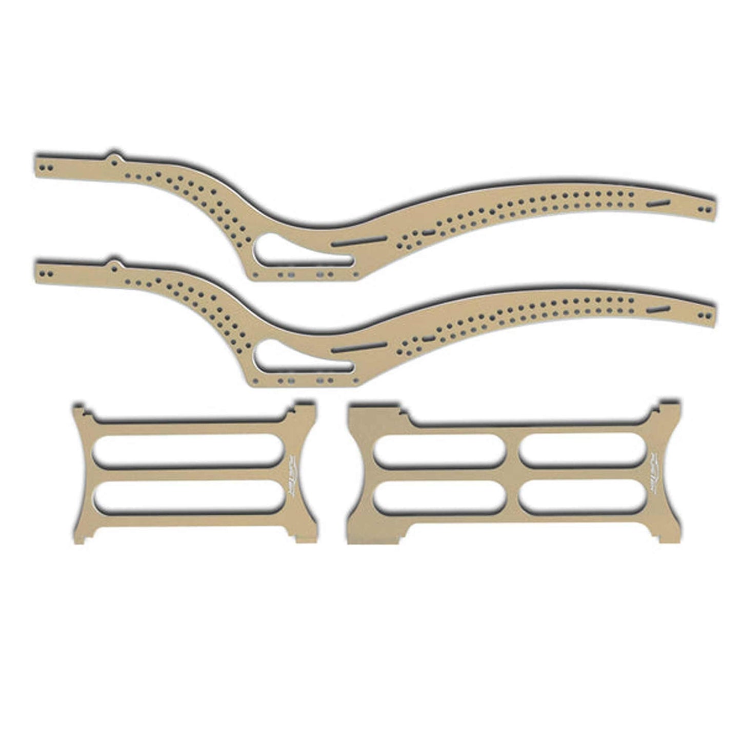 Scythe Aluminum Rail Frame for SCX24 Jeep Gladiator (FRU2114)