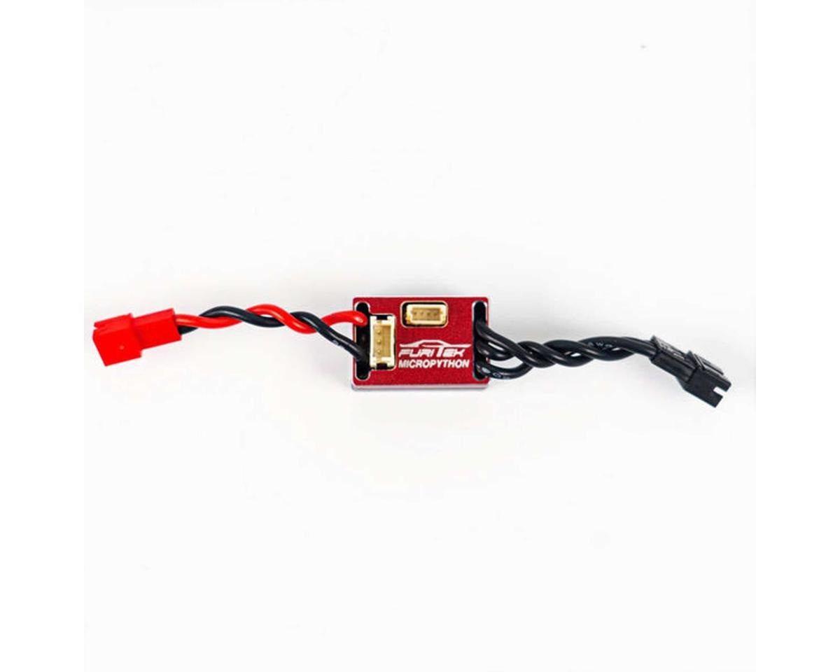 MicroModo Power Combo Micro Python ESC and Mini Komodo V2 3450KV Motor for 1/18 Traxxas TRX4m (FRU2633)