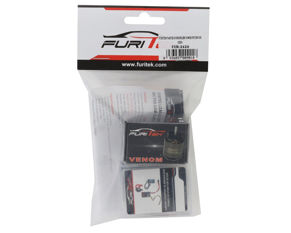 Starter 2S Brushless ESC & Motor Combo: SCX24 (FUR2426)