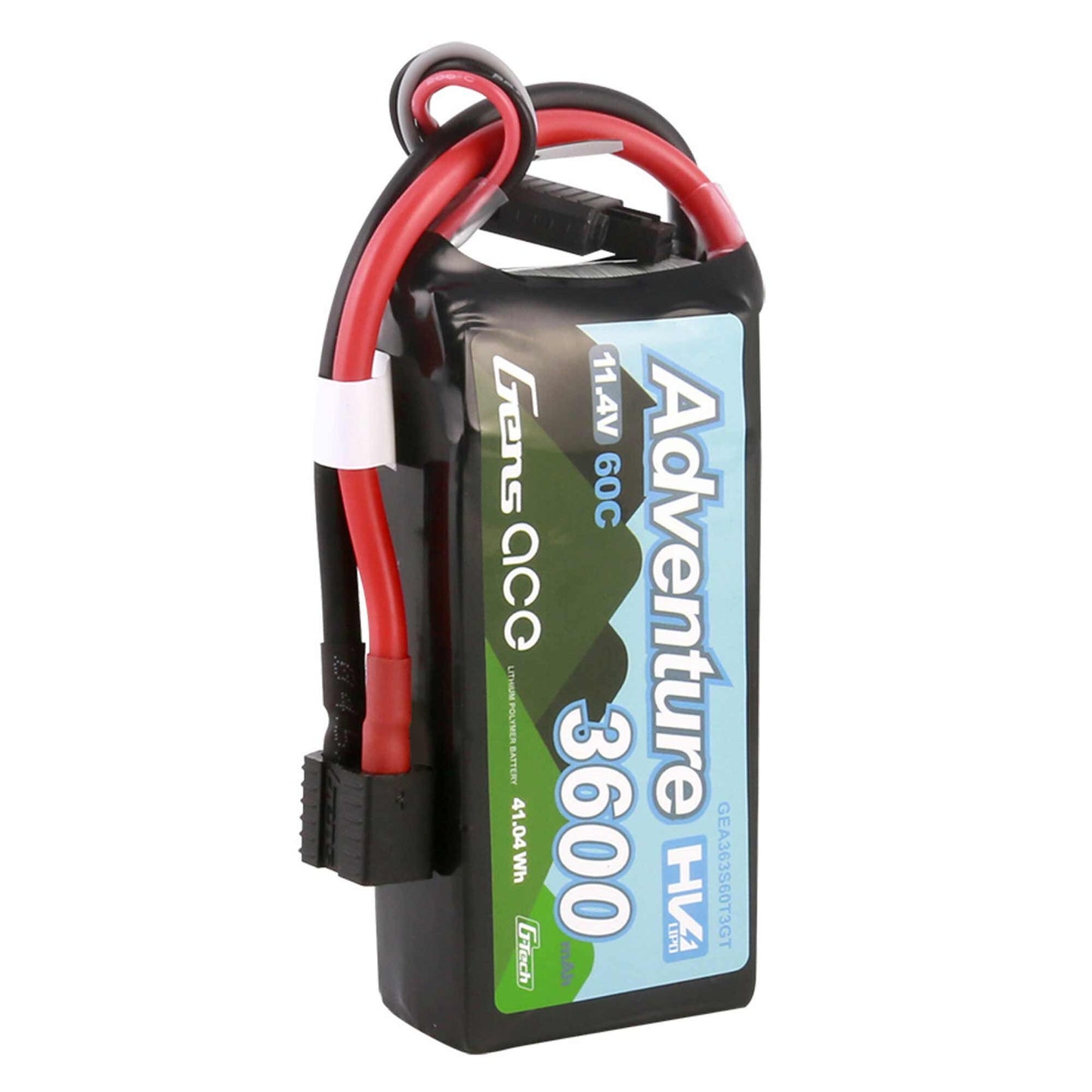 11.4V 3600mAh 3S 60C G-Tech Smart LiPo Battery (GEA363S60T3GT)