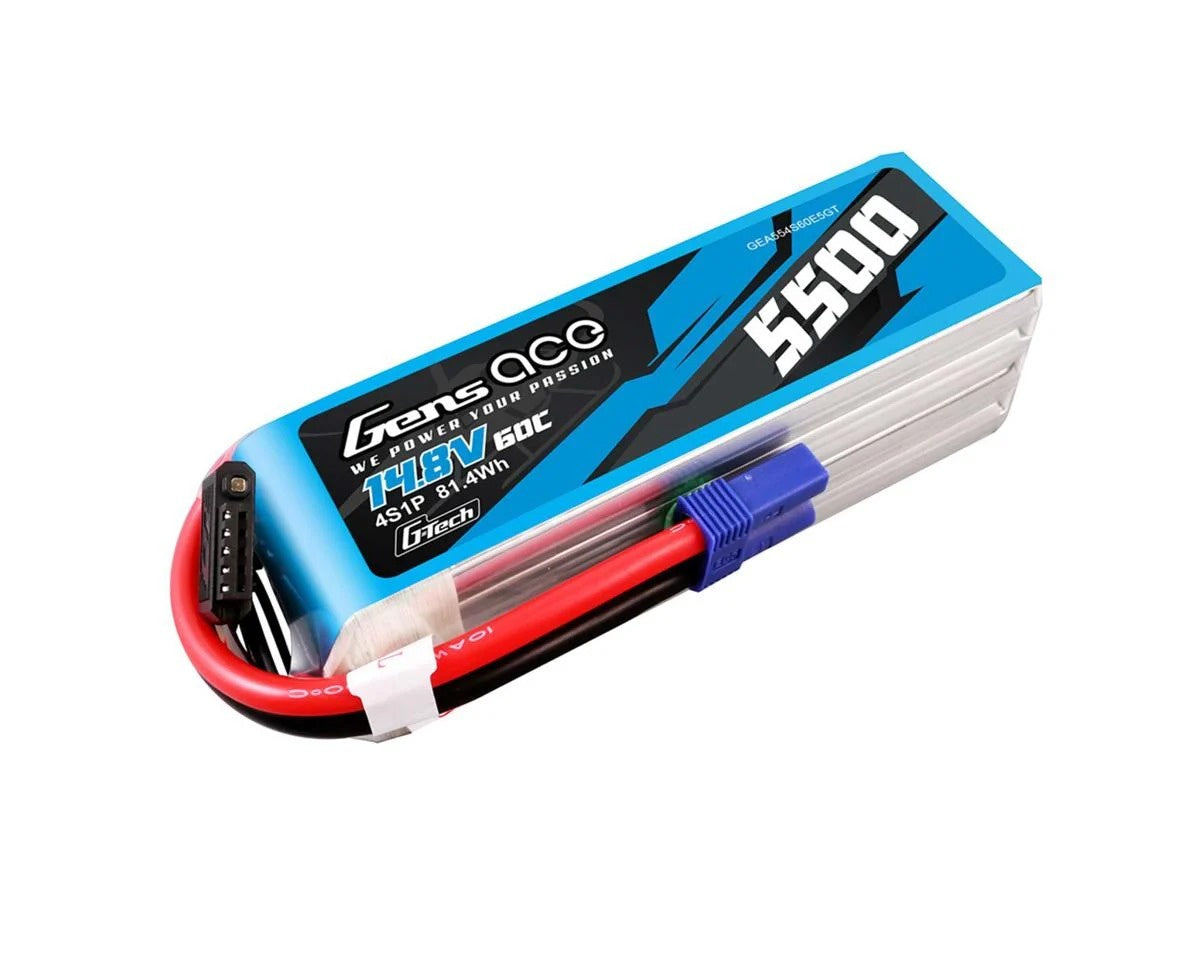 G-TECH 5500MAH 14.8V 60C W/EC5 (GEA554S60E5GT)