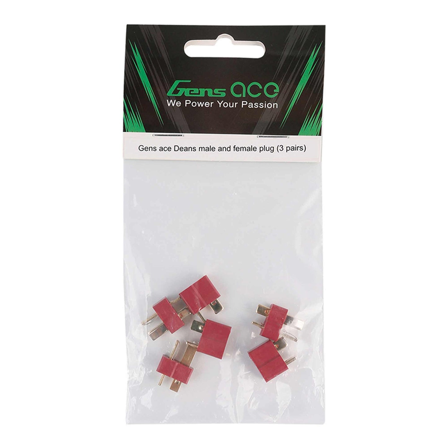 Deans Male and Female Plug Set (3) (GEAT3)
