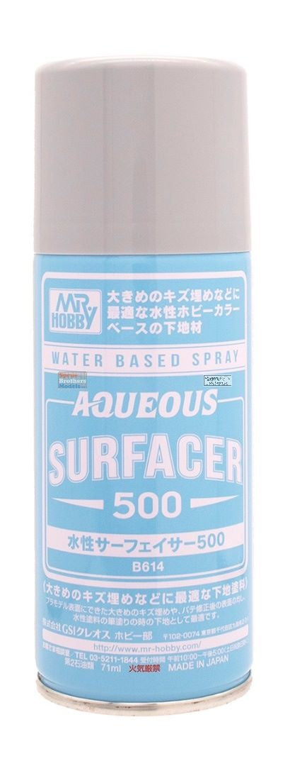 Aqueous Surfacer 500 170ml Spray Primer (GNZB614)