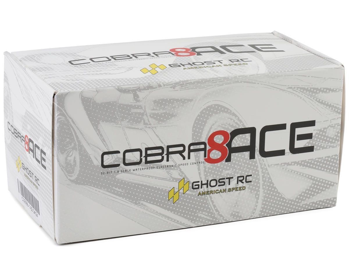 Cobra 8 ACE 2-4S Brushless Sensored ESC for 1/10 No Prep Drag Racing (GOS020027000)