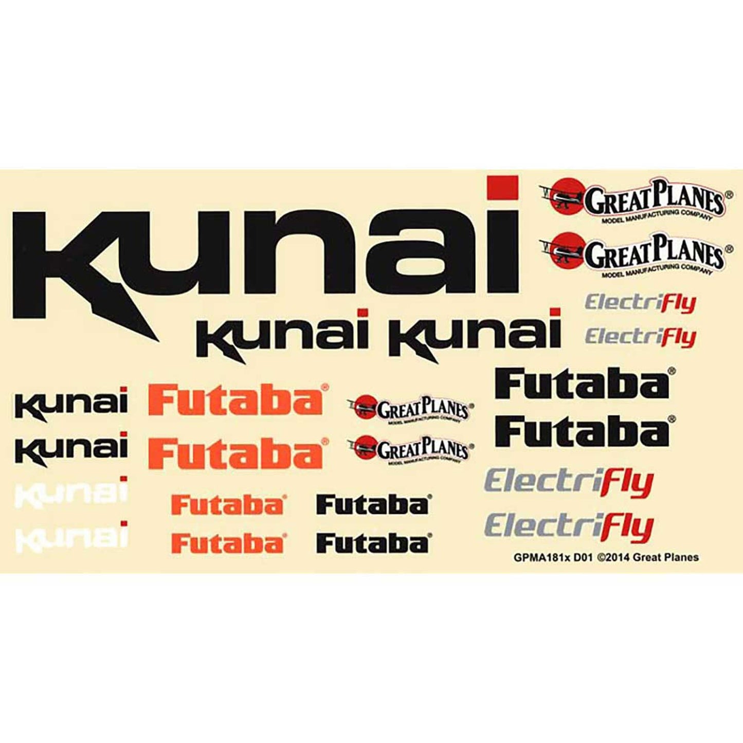 Kunai EP Rx-R Decals (GPMA2292)