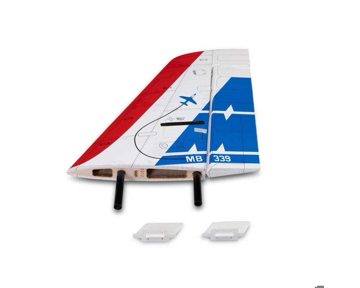 Fin and Rudder Set for Aermacchi MB-339 60-86N Military Model (HAN339003B)
