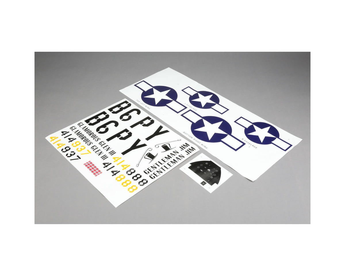 Decal Sheet for P-51D 60cc Model (HAN477017)
