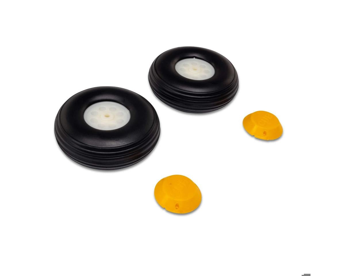 J-3 Cub 10cc Wheel Set (HAN500516)