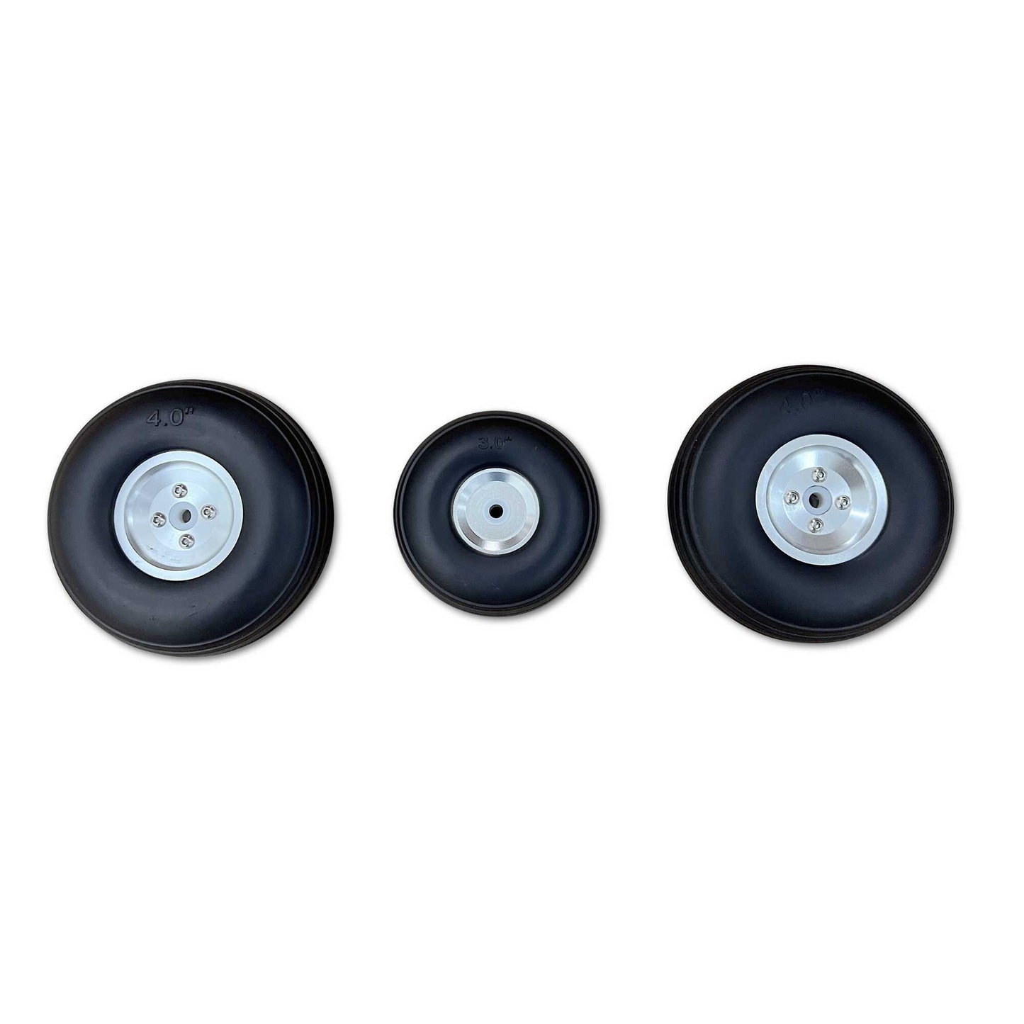 Aluminum Hub Wheel Set for Hangar 9 OV-10 Bronco 20cc (HAN505532)