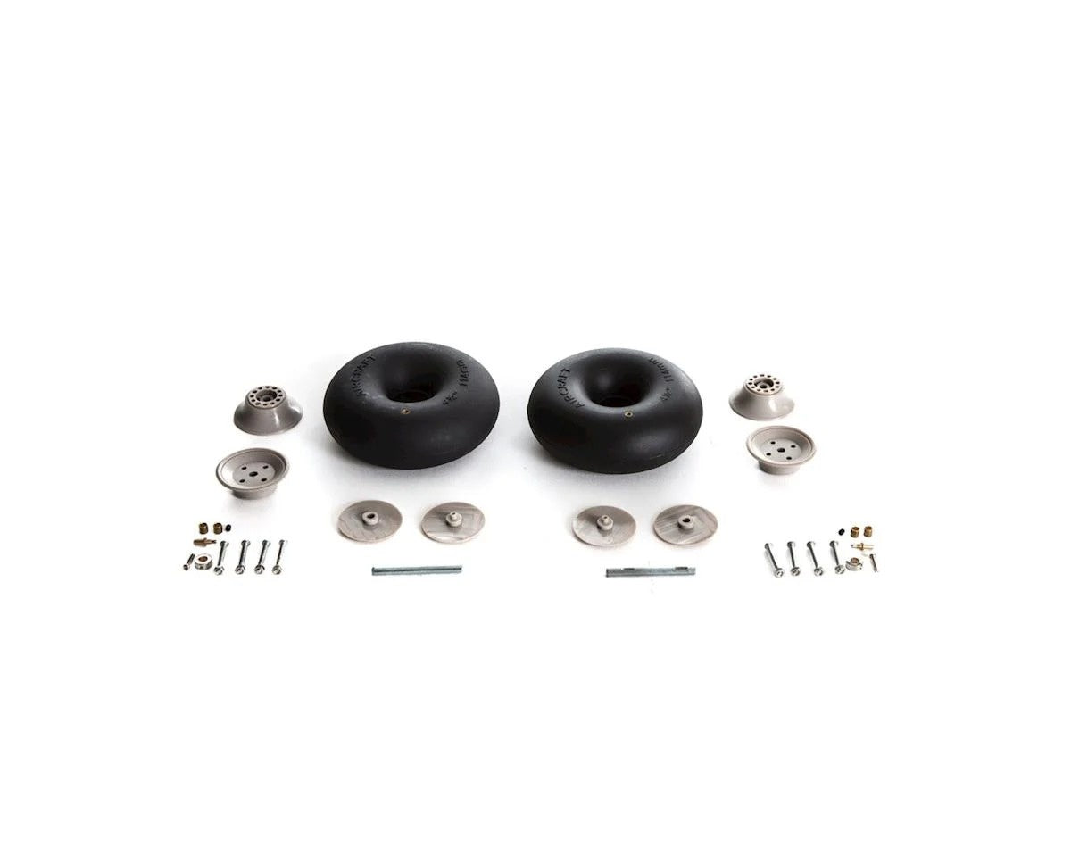 4.5 Inch Wheels for Carbon Cub 15cc (HAN506515)