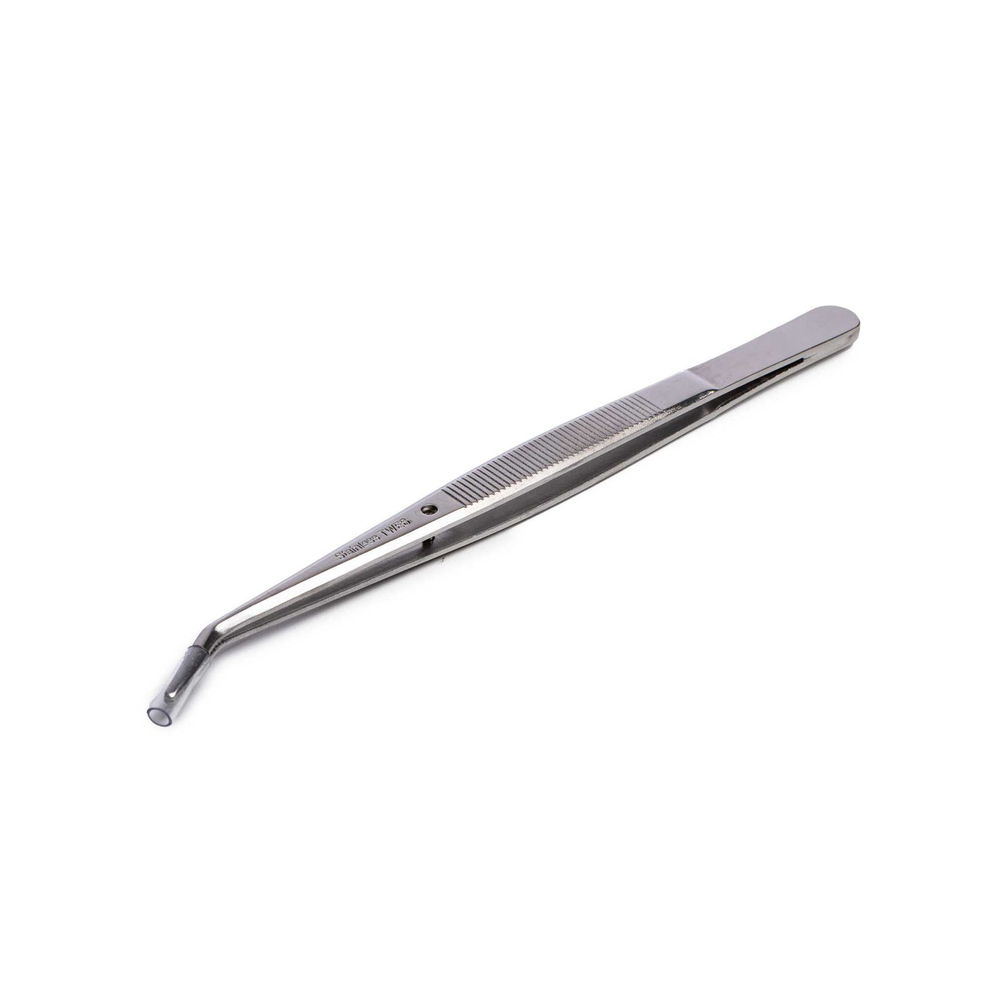 6 Inch Curved Fine Point Stainless Steel Tweezer (HDXK0135)