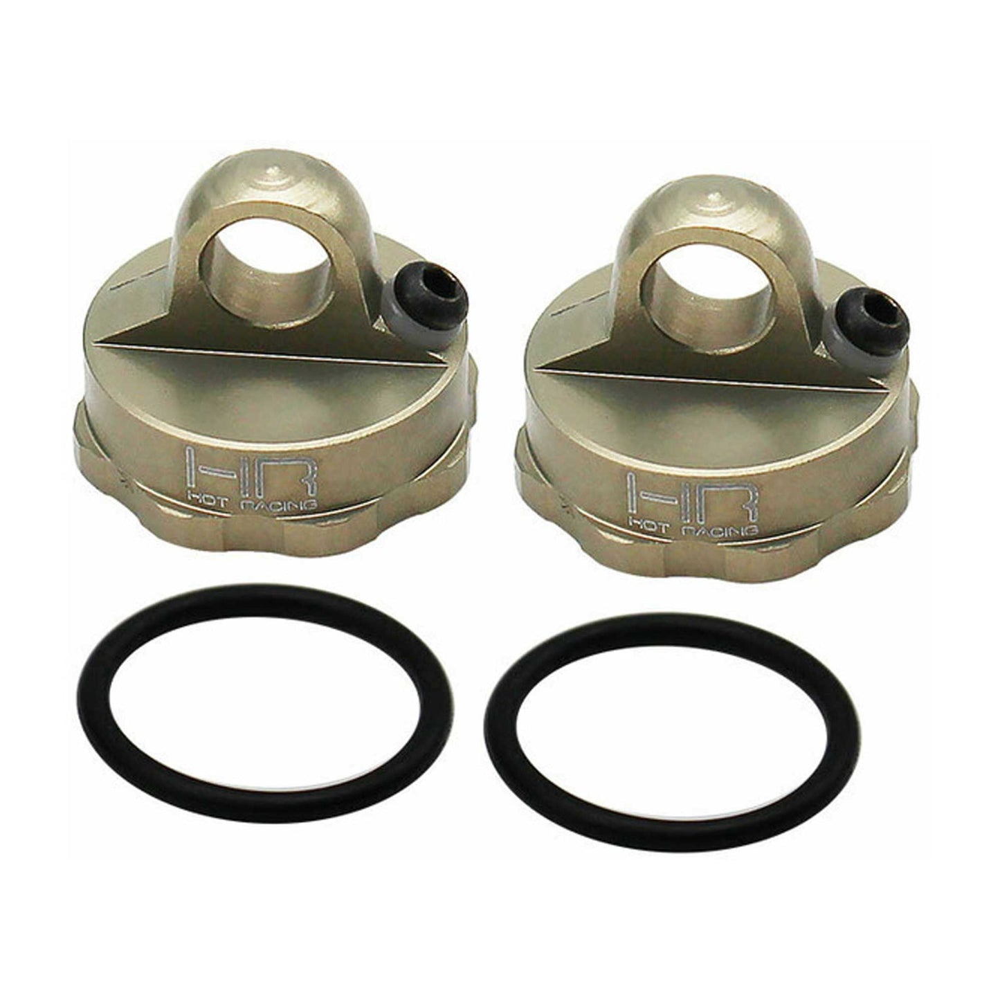 7075 13mm Bleeder Shock Caps for Team Associated Shocks (HRAAB7156C)