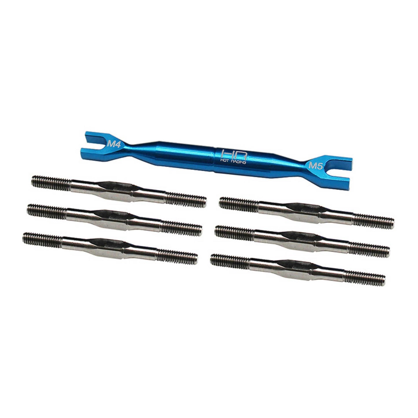 3.5mm Titanium Turnbuckle Set for 1/10 Team Associated RC10B7/RC10B7D (HRAAB7160T)