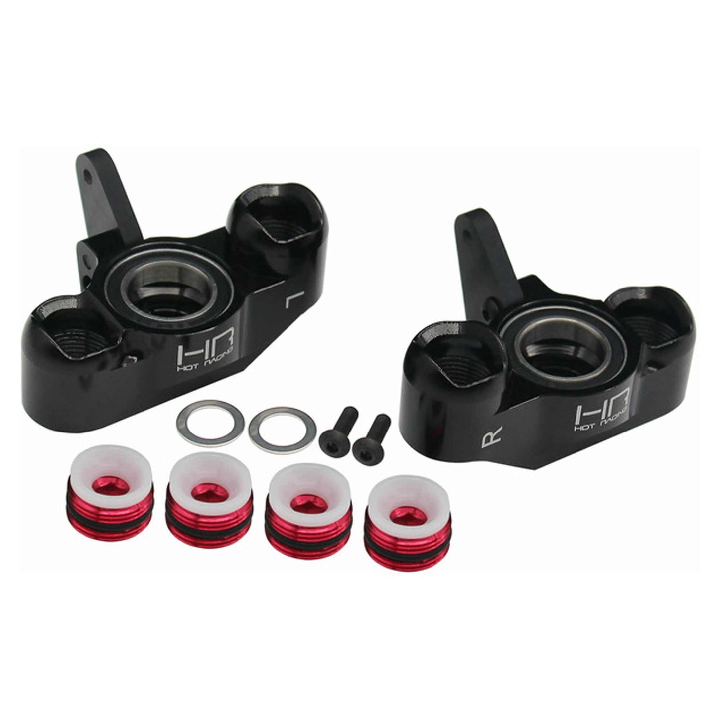 Aluminum Steering Blocks with HD Bearings for Felony/Mojave (HRAAON21MU01)