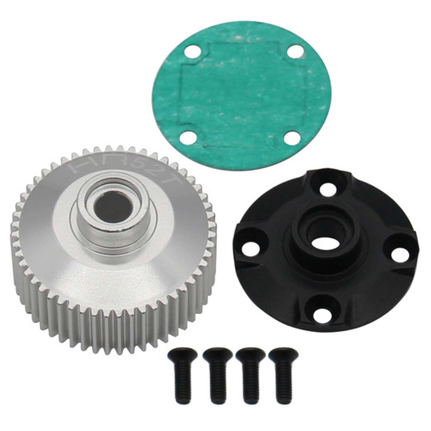 Hard Anodized Aluminum Differential Case for DR10 (HRADRA38H)