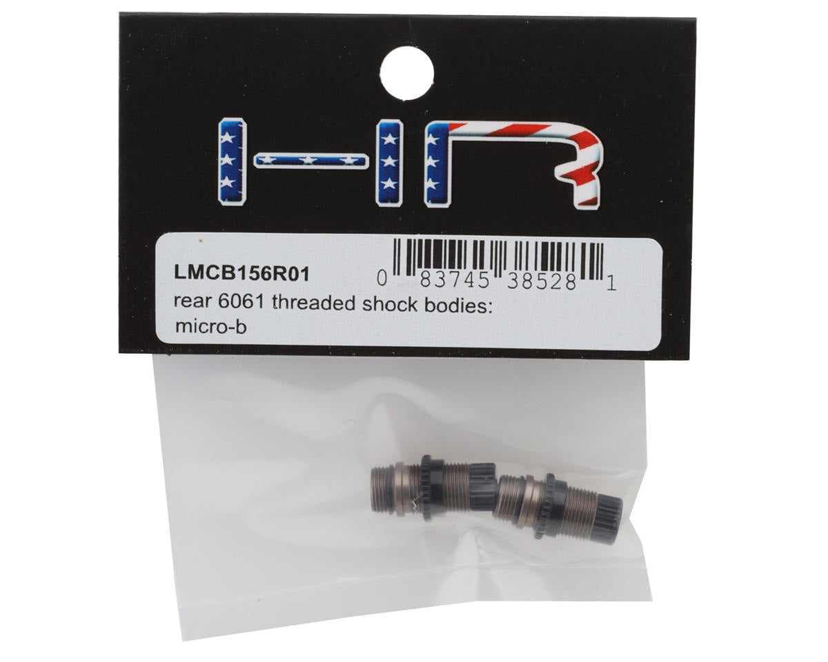 Rear Aluminum Threaded Shock Body Set for 1/24 Losi Micro-B (HRALMCB156R01)