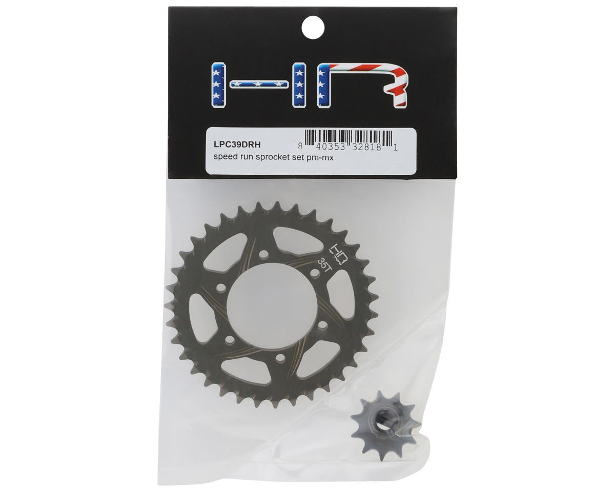 Speed Run Sprocket Set for Losi Promoto-MX (HRALPC39DRH)