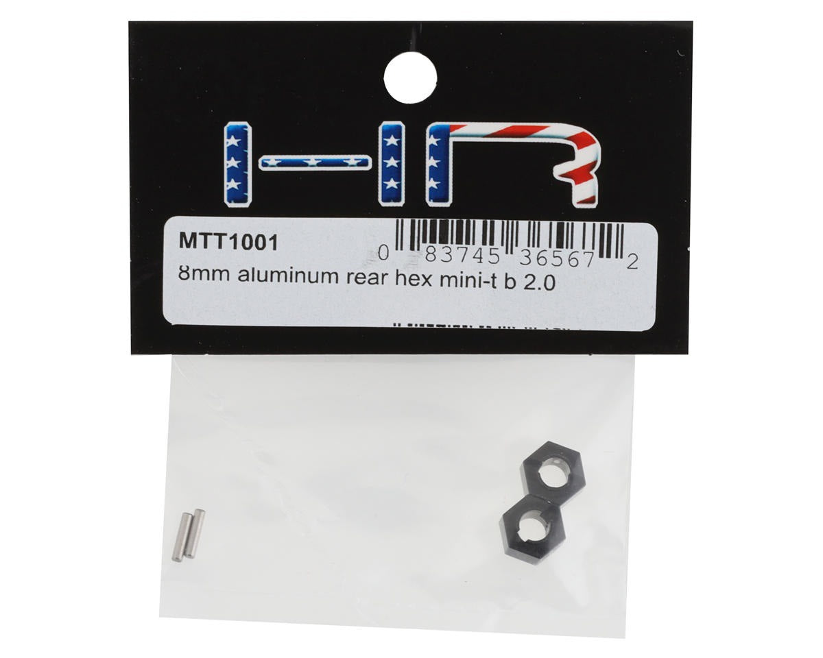8mm Aluminum Rear Hex for Mini-T/B 2.0 (HRAMTT1001)