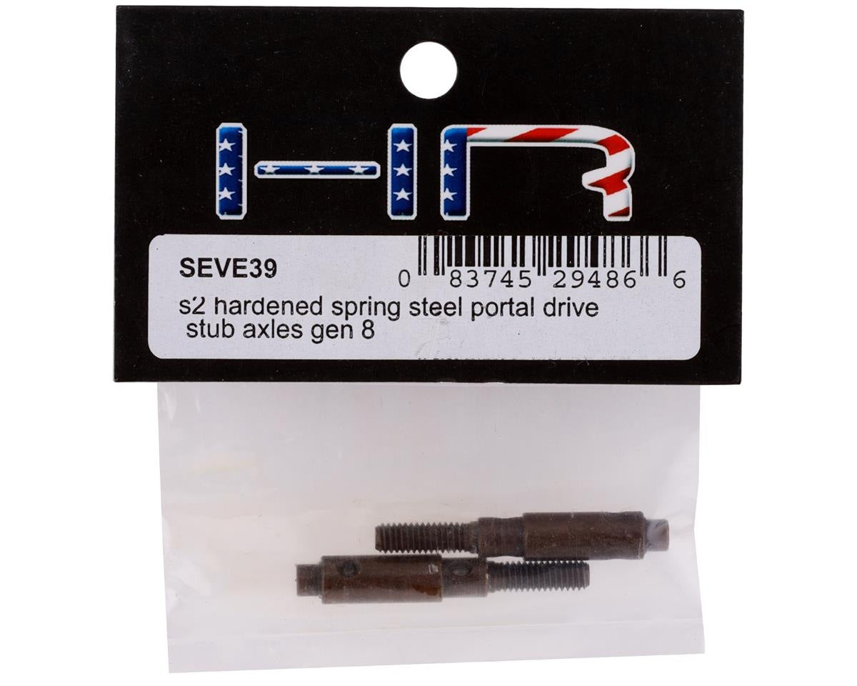 S2 Hardened Steel Portal Drive Stub Axles for Gen8 (HRASEVE39)