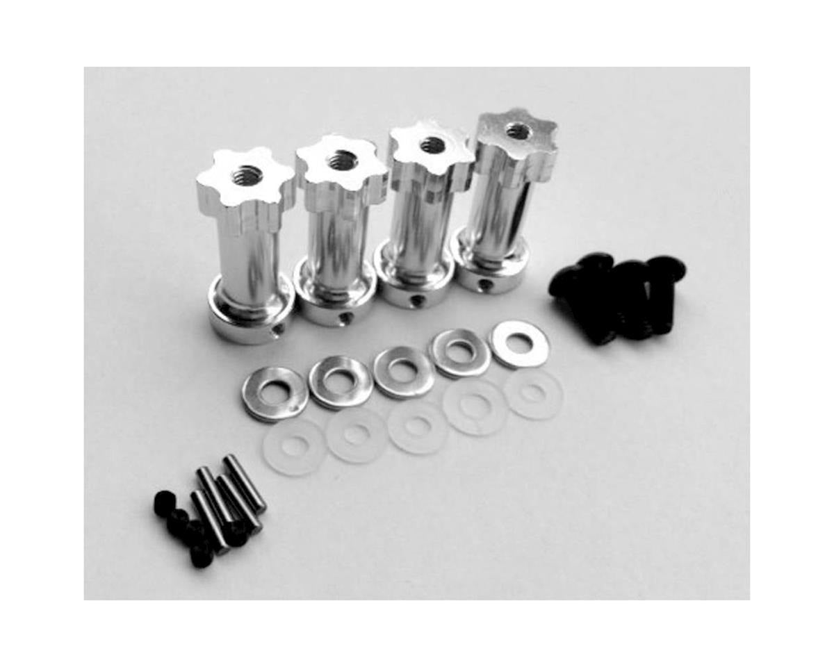 Aluminum 12mm Hex Wheel with 25mm Extension for RC Vehicles (HRASLF10Y08)