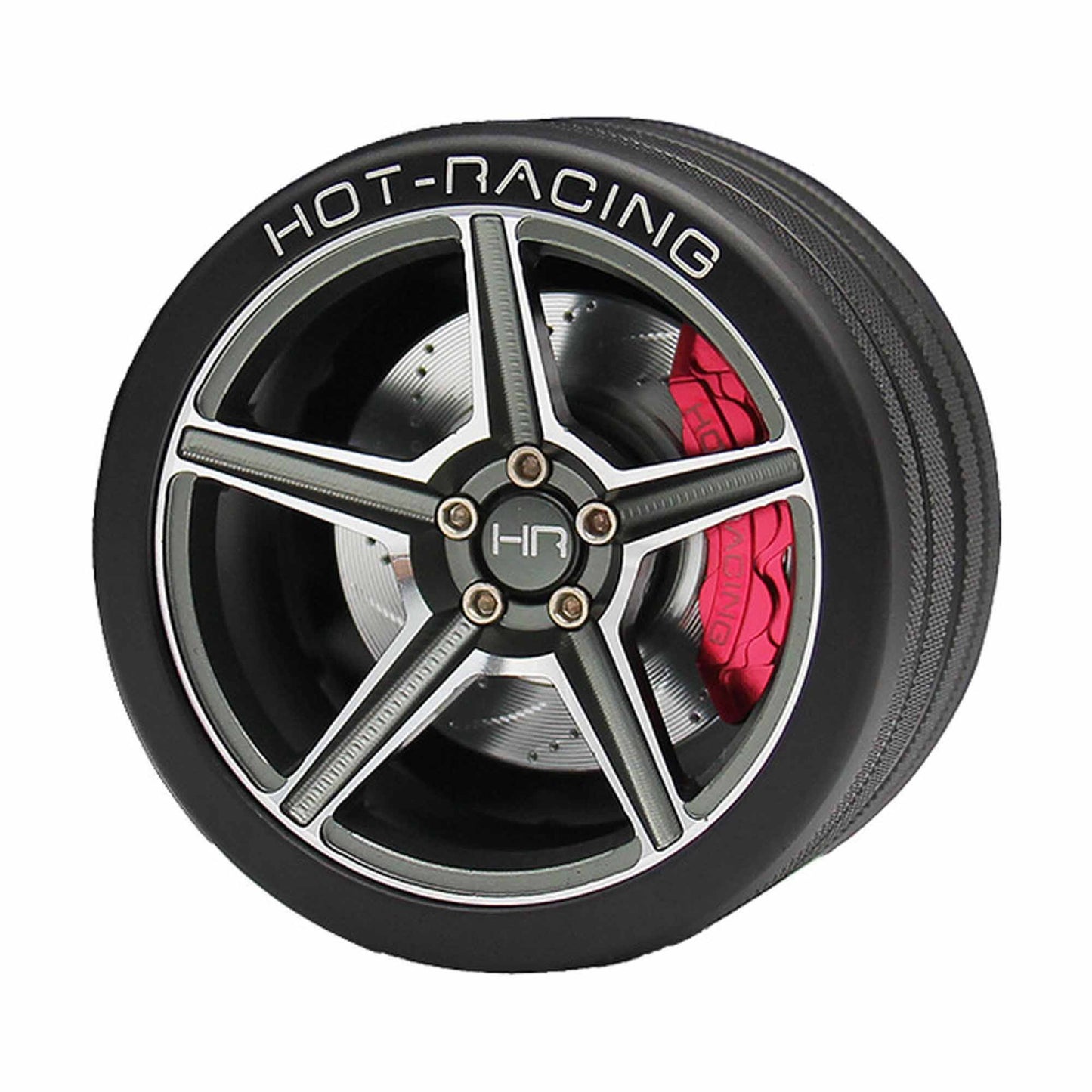 Gunmetal 5 Spoke 6061 Steering Wheel NB4 (HRASW49FS14)