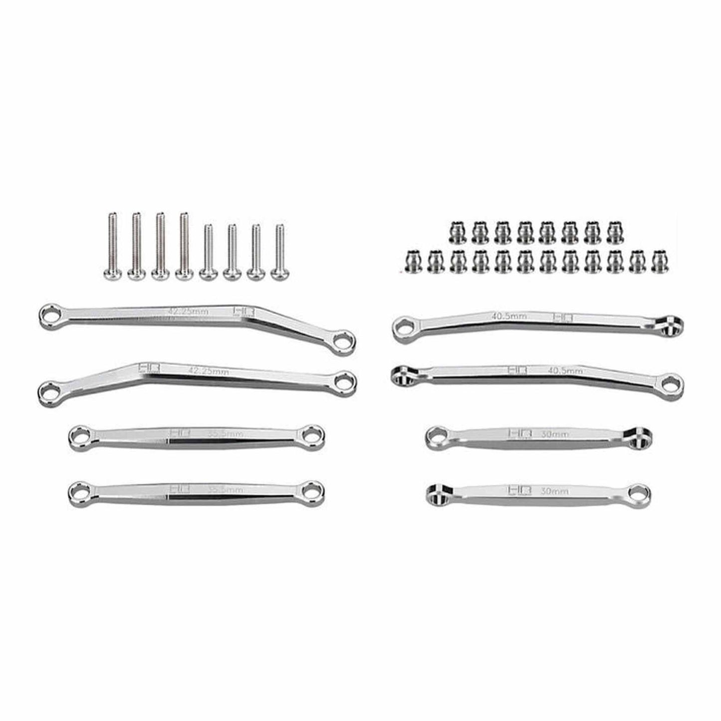 Aluminum No-Flex T6 Link Set for SCX30 (HRASXTY133X08)