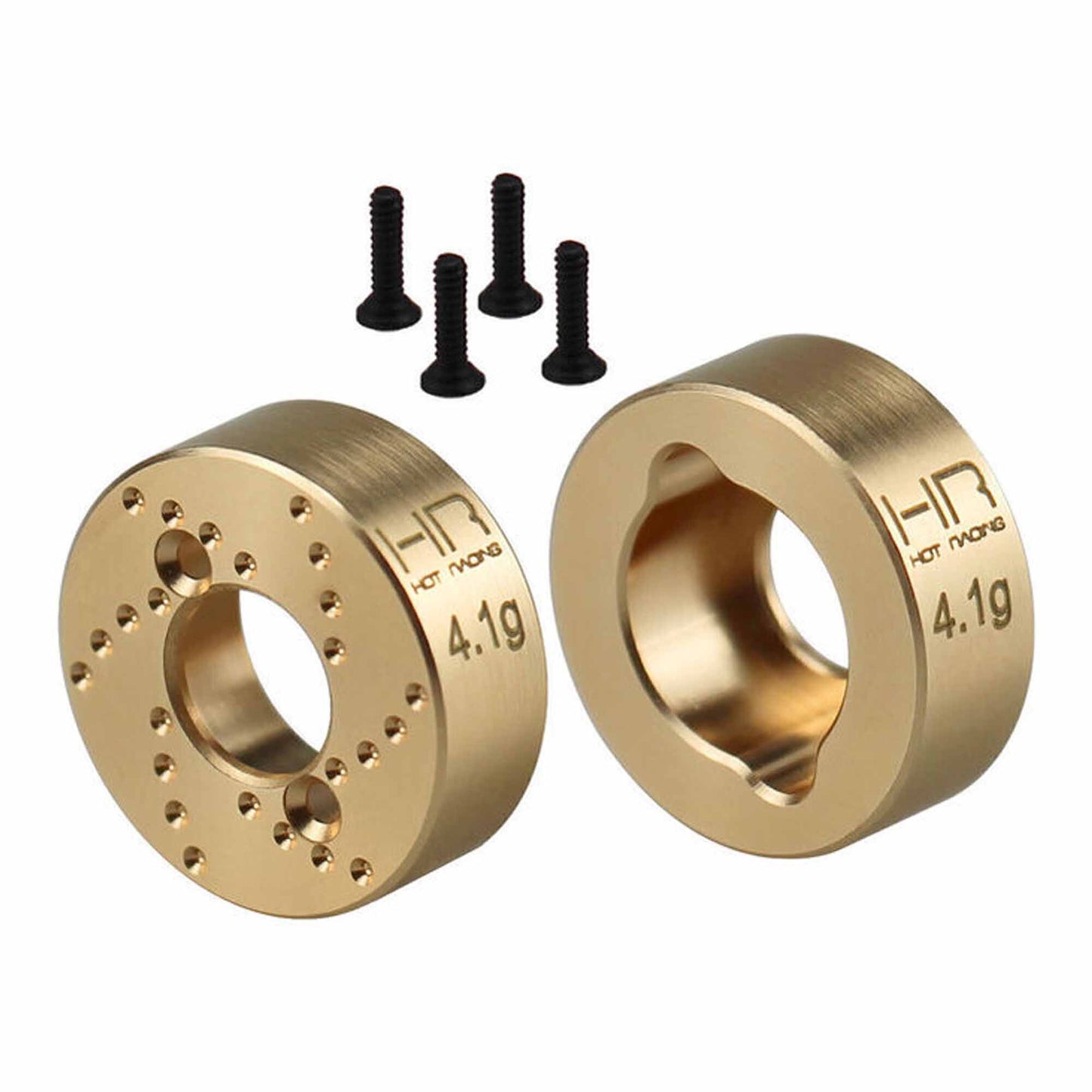 Brass Rear Hubs 4.1g for SCX30 (HRASXTY22H)_1