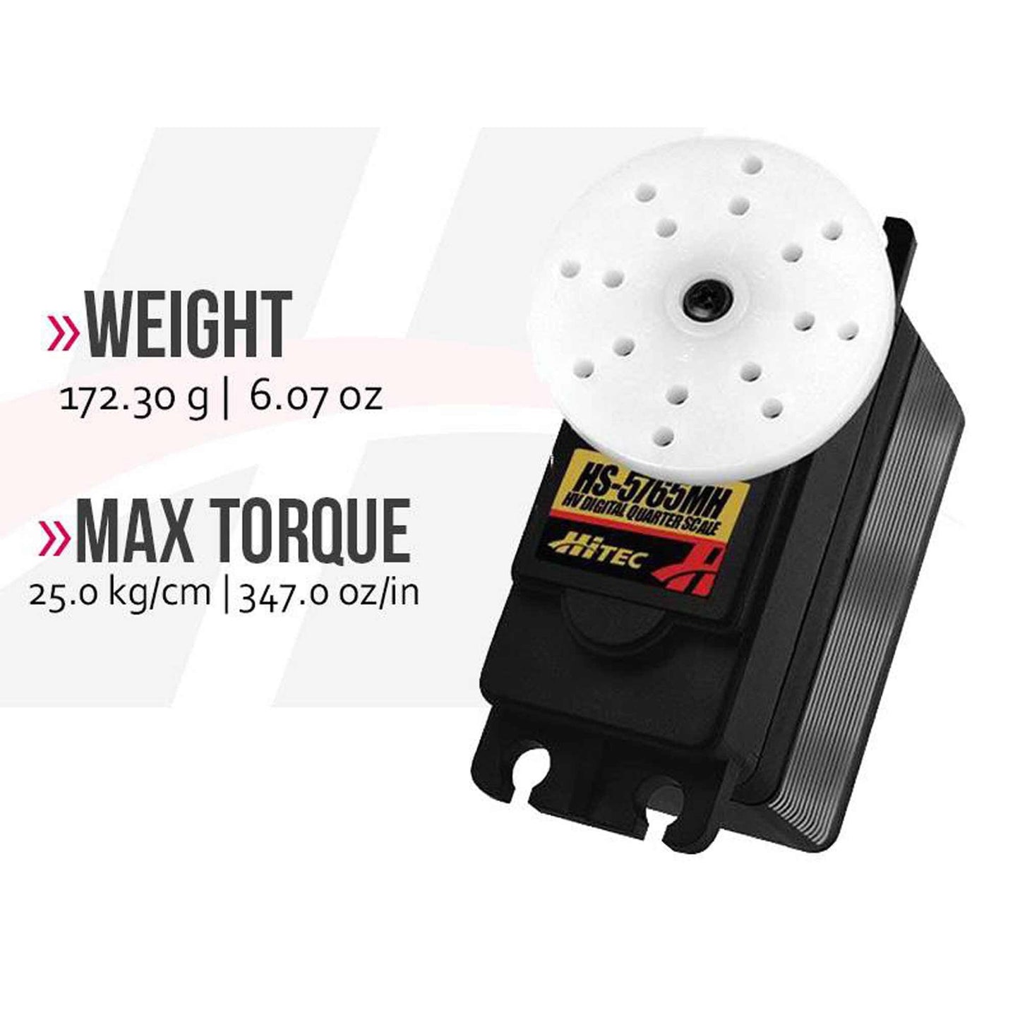 HS-5765MH Giant Scale Digital HV Metal Gear Servo (HRC35765S)