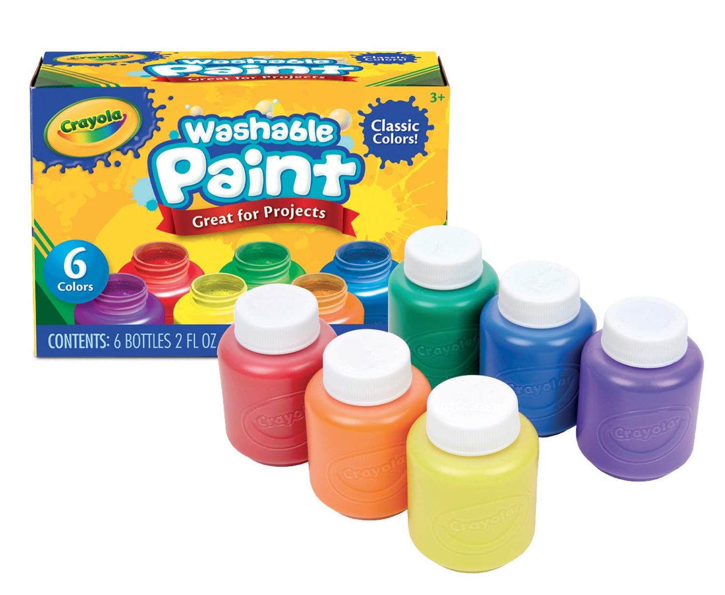 Washable Project Paint Set (CRABS541204)